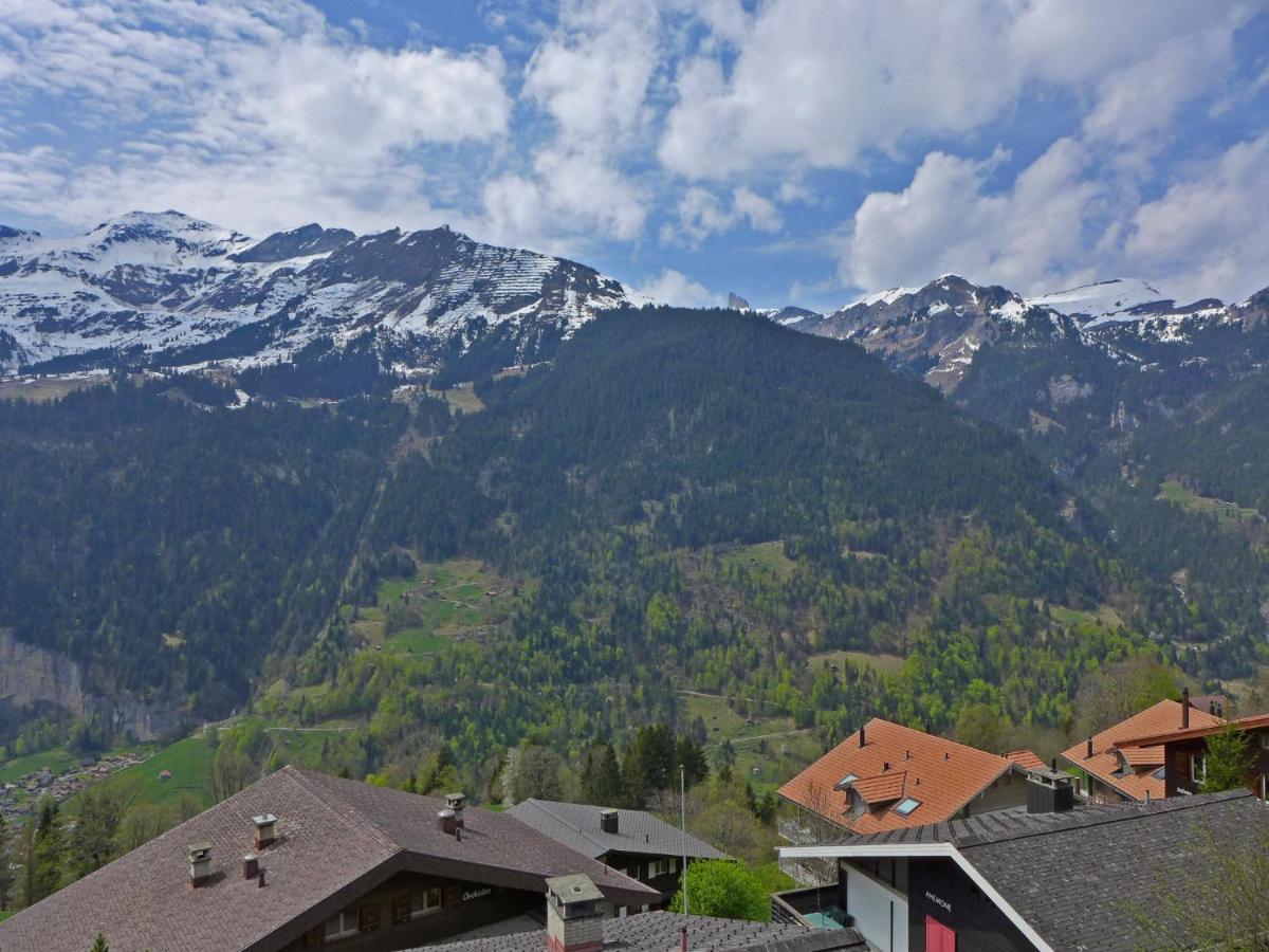 Apartment Plein Soleil By Interhome Wengen Exteriör bild