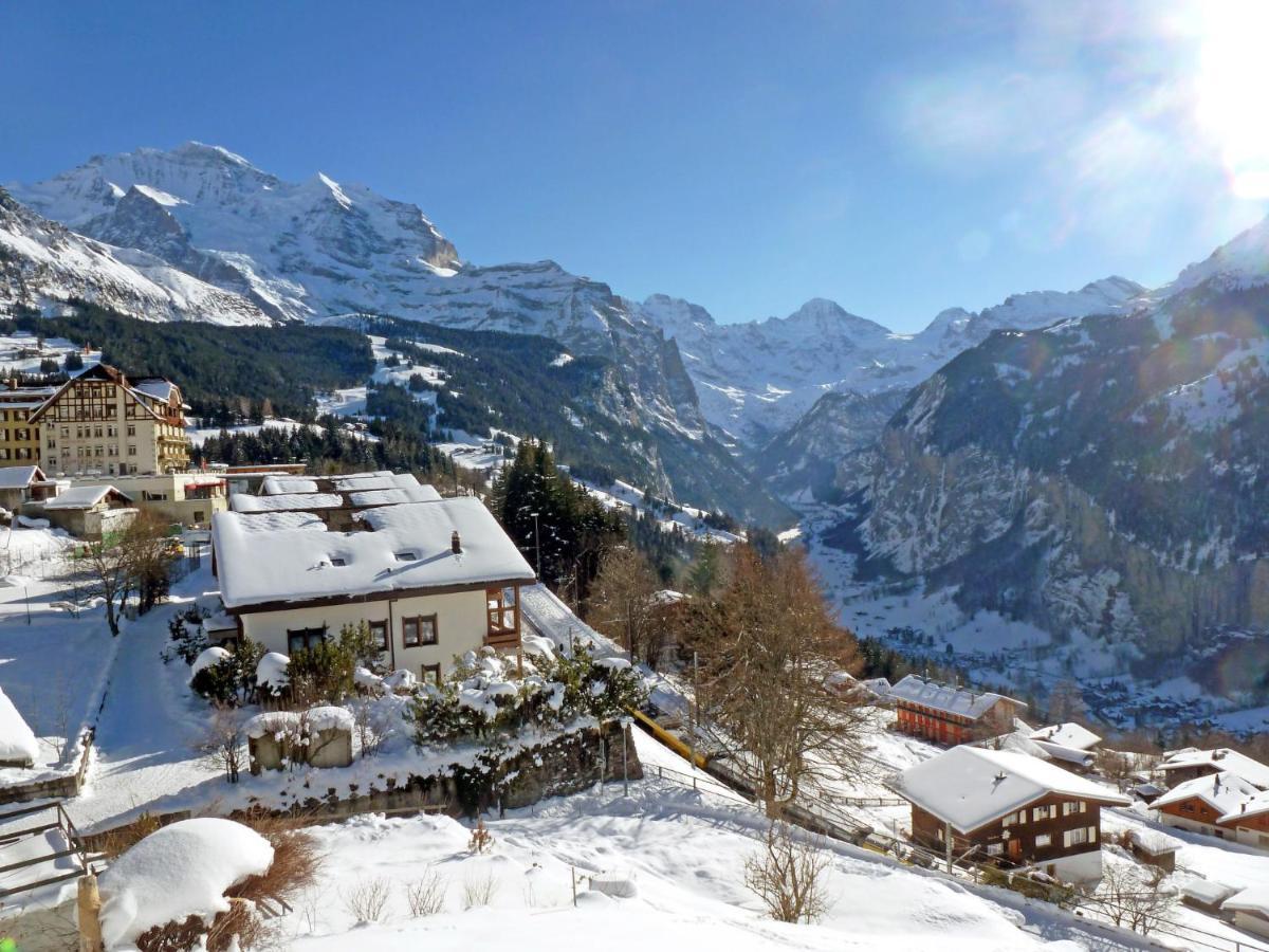 Apartment Plein Soleil By Interhome Wengen Exteriör bild