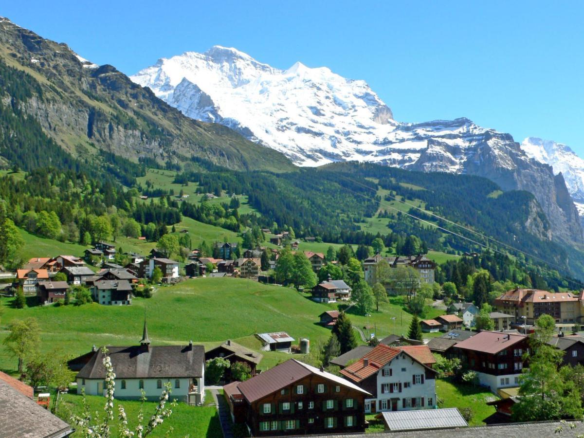 Apartment Plein Soleil By Interhome Wengen Exteriör bild
